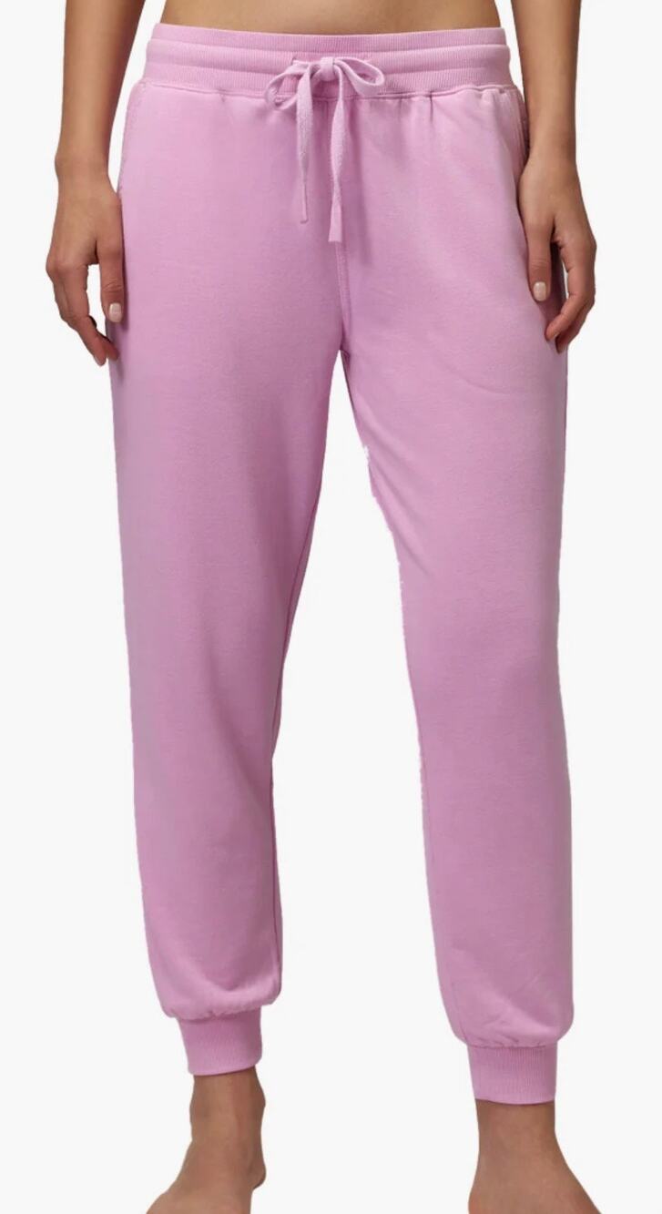 Spiritual gangster love more Zoe small slim pink joggers sweatpants